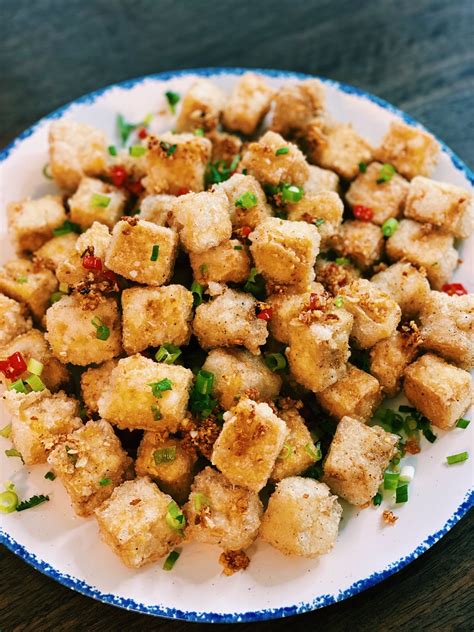 Salt And Pepper Tofu EXTRA CRISPY Tiffy Cooks