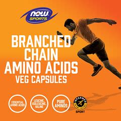 Now Foods Sports Branched Chain Amino Acids Veg Capsules