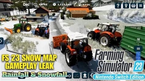 Fs23 Farming Simulator 23 Rainfall Snowfall Gameplay Fs23 Mobile