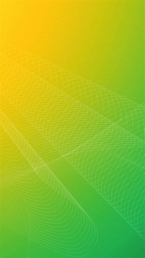 An Abstract Green And Yellow Background With Wavy Lines On It S Sides