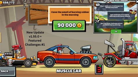 New Update 1 55 0 Featured Challenges 1 New Vehicle MUSCLE CAR