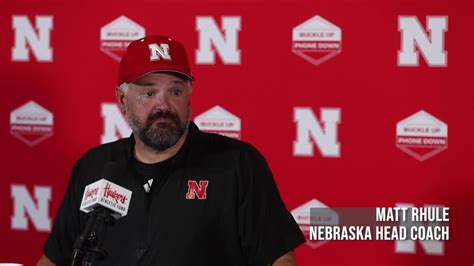 Matt Rhule On First Week Of Fall Camp I M Really Pleased With Our