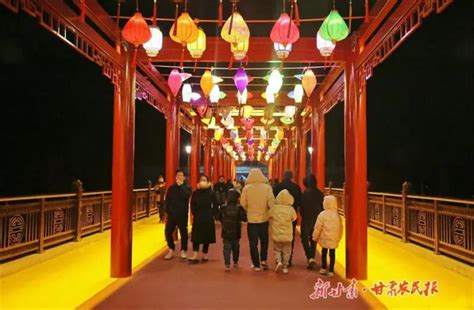 流光溢彩迎新年！泾川县水泉寺泾河大桥夜景美如画澎湃号·政务澎湃新闻 The Paper