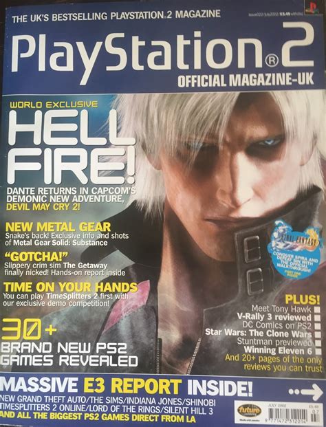 The Official Playstation Magazine Chronology Issue July