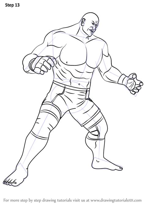 Learn How To Draw Craig Marduk From Tekken Tekken Step By Step