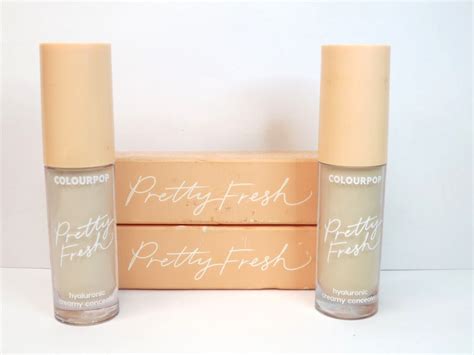 Colourpop Pretty Fresh Hydrating Foundation Fair 05w 1 Oz Lot Of 2