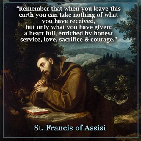 St Francis Francis Of Assisi Saint Quotes Catholic Francis Of