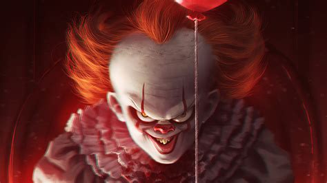 1366x768 Pennywise Artwork Laptop Hd Hd 4k Wallpapersimages