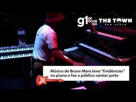 Bruno Mars toca Evidências no The Town e povo vai ao delírio veja os