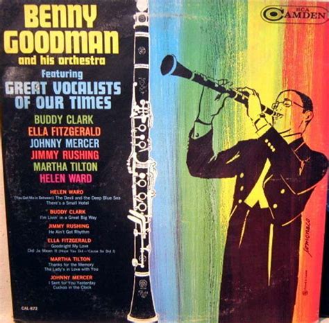 Benny Goodman And His Orchestra Featuring Great Vocalists Of Our Times Releases Discogs