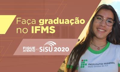 Abertas Inscri Es Para Vagas Em Cursos De Gradua O Ifms