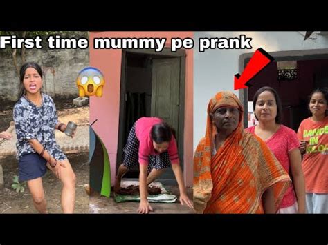 First Time Prank On Mummy Hours Prank Challenge Ginni Pandey