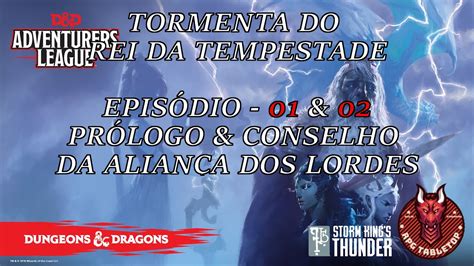 D D E Tormenta Do Rei Da Tempestade Ep Ep Pr Logo Conselho