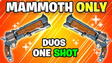 Grizzgang Taraf Ndan Retilen Mammoth Pistol Only Duos One Shot