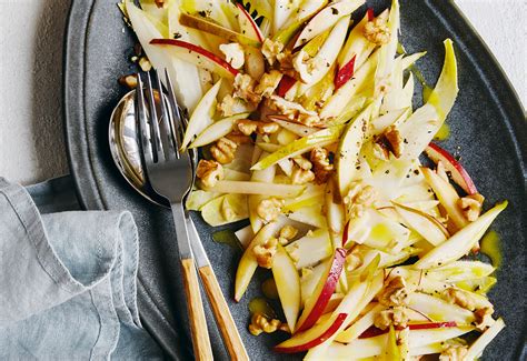 Chicor E Birnen Salat Mit Waln Ssen Frisch Gekocht