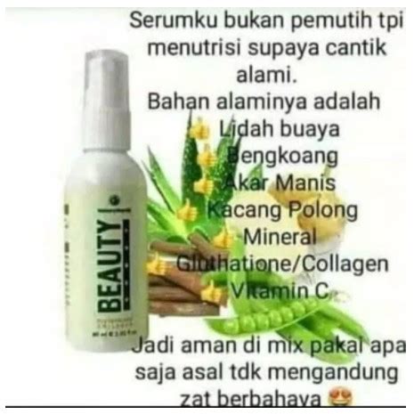 Jual Natura Beauty Spray Glutathion Collagen Ml Asli Original