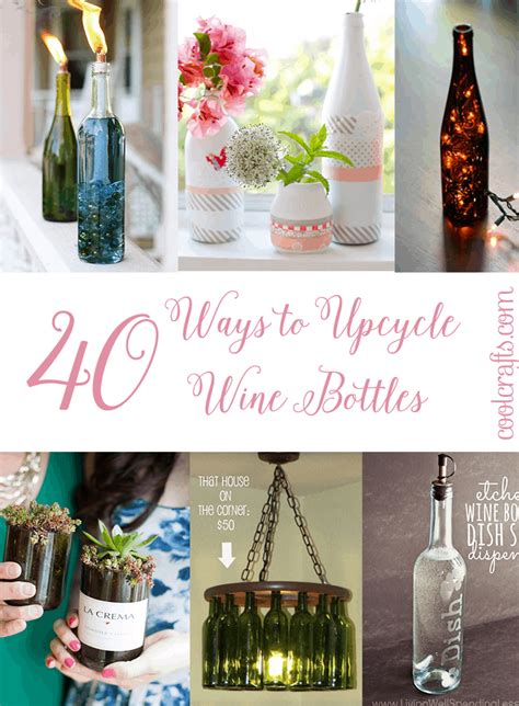 40 Spine Tingling Upcycled Wine Bottle Craft Ideas • Cool Crafts