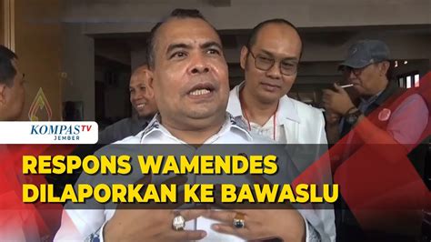 Usai Dilaporkan Ke Bawaslu Wamendes Paiman Beri Tanggapan Begini Youtube