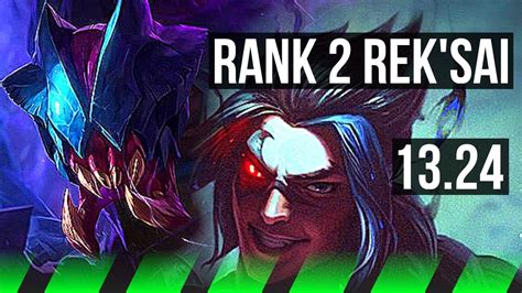 Reksai Vs Kayn Jng Rank 2 Reksai 66 Winrate 6 Solo Kills Rank