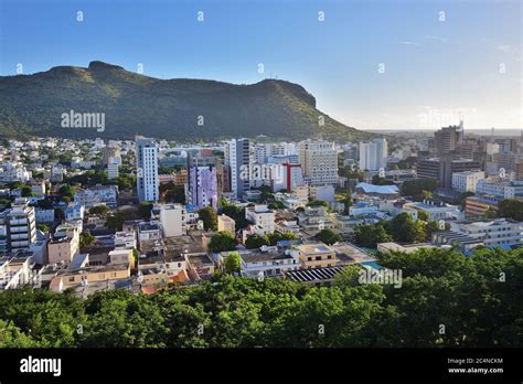 View From The Observation Deck In The Fort Adelaide On The Port Louis