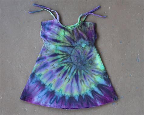 tie dye dress size   dress hippie dress toddler dress girls