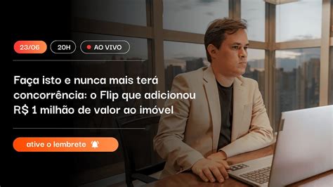 Faça isto e nunca mais terá concorrência o Flip que adicionou R 1