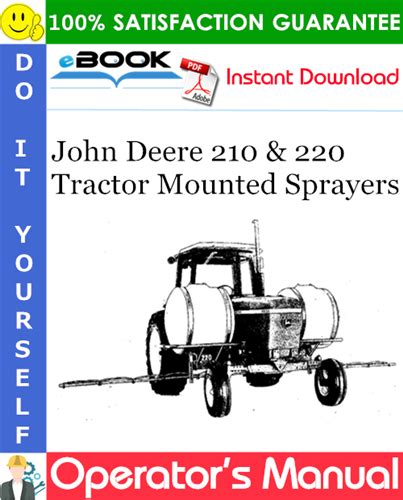 John Deere 210 & 220 Tractor Mounted Sprayers Operator’s Manual – PDF ...