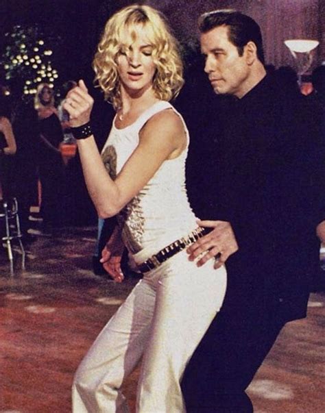 John Travolta And Uma Thurman At Jack Rabbit Slims In Pulp Fiction