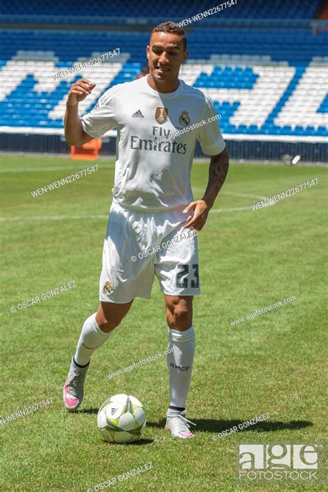 Danilo Luiz da Silva during his official presentation as a new Real ...