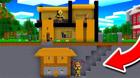 La Nueva Casa De La Suscriptora Debajo De La Casa De Massi En Minecraft