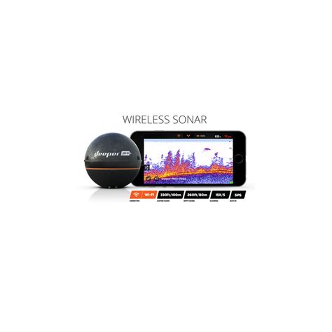 Deeper Kajalood Smart Fishfinder Sonar Pro Wifi Gps Kajaloodid