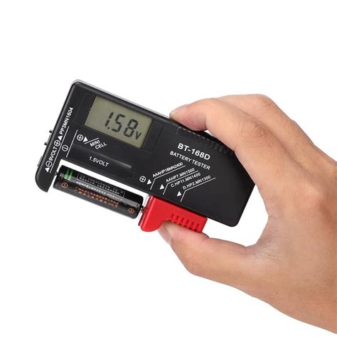 Lyumo Portable Digital 15v 9v Battery Tester Measuring Diagnostic