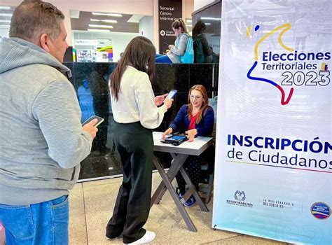 Último Plazo Para Registrar La Cédula Y Participar En Las Elecciones