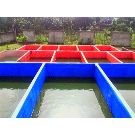 Jual Kolam Terpal Ukuran 4 X 1 X 1 Meter Terpal Kolam Lele 4x1x1 Meter