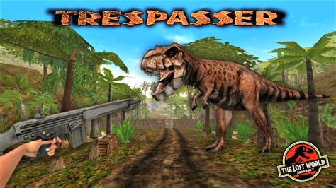 Jurassic Park Trespasser Survive All Dinosaurs Gameplay Youtube