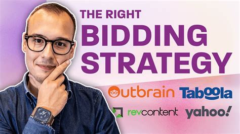 The Right Bidding Strategy For Native Ads Taboola Outbrain Yahoo