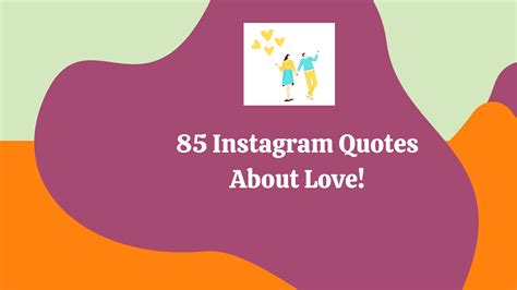 77 Beautiful Instagram Quotes About Love!