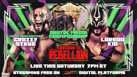 Various Digital Media Title Match More Announced For TNA Rebellion