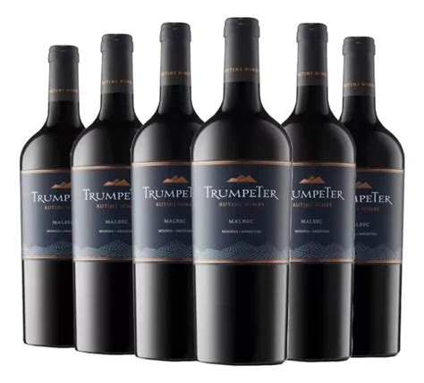 Vino Trumpeter Malbec Caja X X Ml Env O Gratis