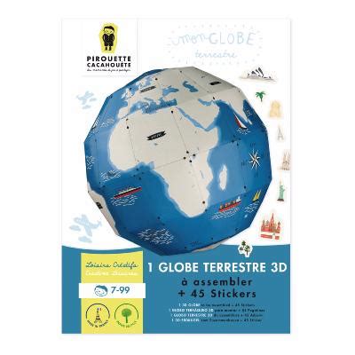 Globe Terrestre Construire Kit Cr Atif Enfant Stickers