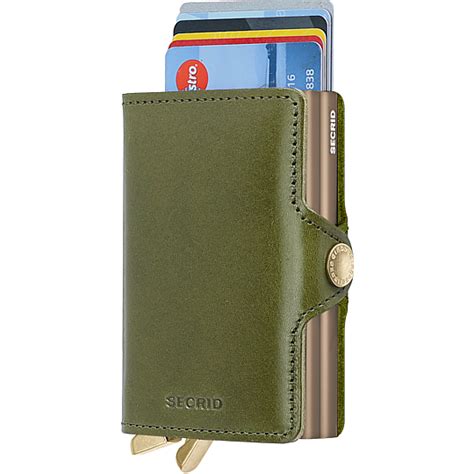 SECRID Twinwallet Premium Dusk Olive OnlineShop Portemonnaie Online Shop