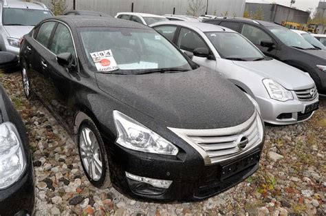 Nissan Teana 2014 2015 2016 седан 3 поколение L33 технические