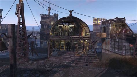 Realistic Fallout 4 Spectacle Island Settlement No Mods YouTube