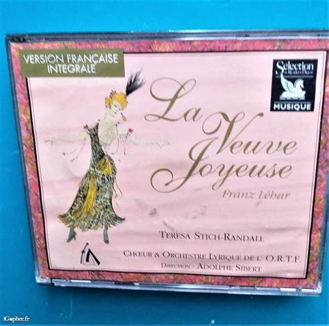 2 CD La Veuve Joyeuse Franz Lehár iGopher fr