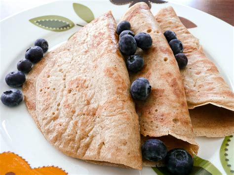 Crêpes Sans Gluten et Sans Produits Laitiers Sucrées