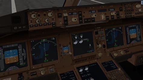 Flight Factor 777 Cockpit Replacement Textures Aircraft Skins