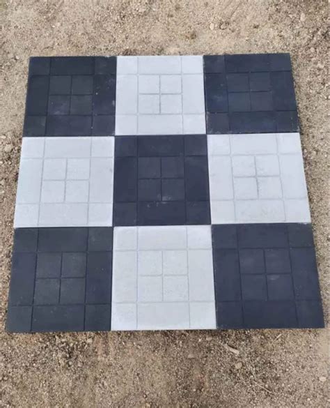 12mm Cement Parking Tiles Size 2x2 Feet 600x600 Mm At 35 Sq Ft In