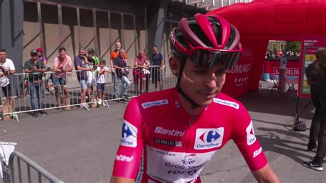 La Vuelta Rudy Molard Maillot Rouge Avant La E Tape Du Tour D