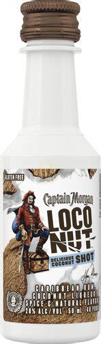 Captain Morgan Loco Nut 50ML - Branford Wine & Spirits, Branford, CT ...