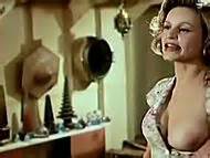 Naked Fabienne Babe in La Mécanique des femmes Video Clip